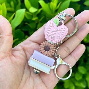 🍎👩‍🏫 Teacher Keychain
